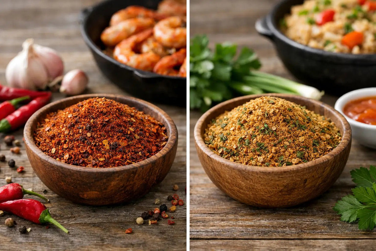 Cajun Seasoning vs Creole Seasoning Differences - Classy Cajuns