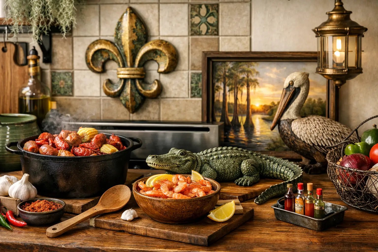 Louisiana Themed Kitchen Decor That Feels Like Home - Classy Cajuns