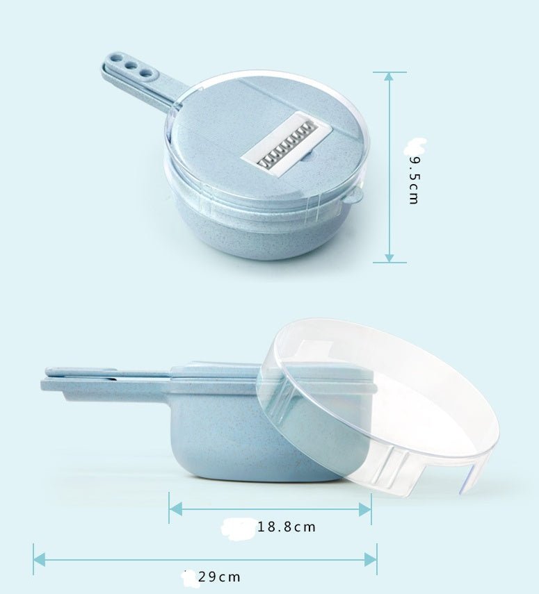 8 In 1 Mandoline Slicer Vegetable Slicer Potato Peeler Carrot Onion Grater With Strainer Vegetable Cutter Kitchen Accessories - Classy Cajuns
