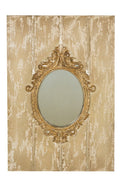 MANOR LUXE Somerset Mini Board Wall Mirror 24x36 Antique Gold