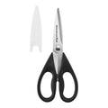 KitchenAid All Purpose Kitchen Shears with Protective Sheath Durable Stainless Steel Scissors, Dishwasher Safe, Soft Grip Comfort Handle, 8.72 Inch, Black - Classy Cajuns
