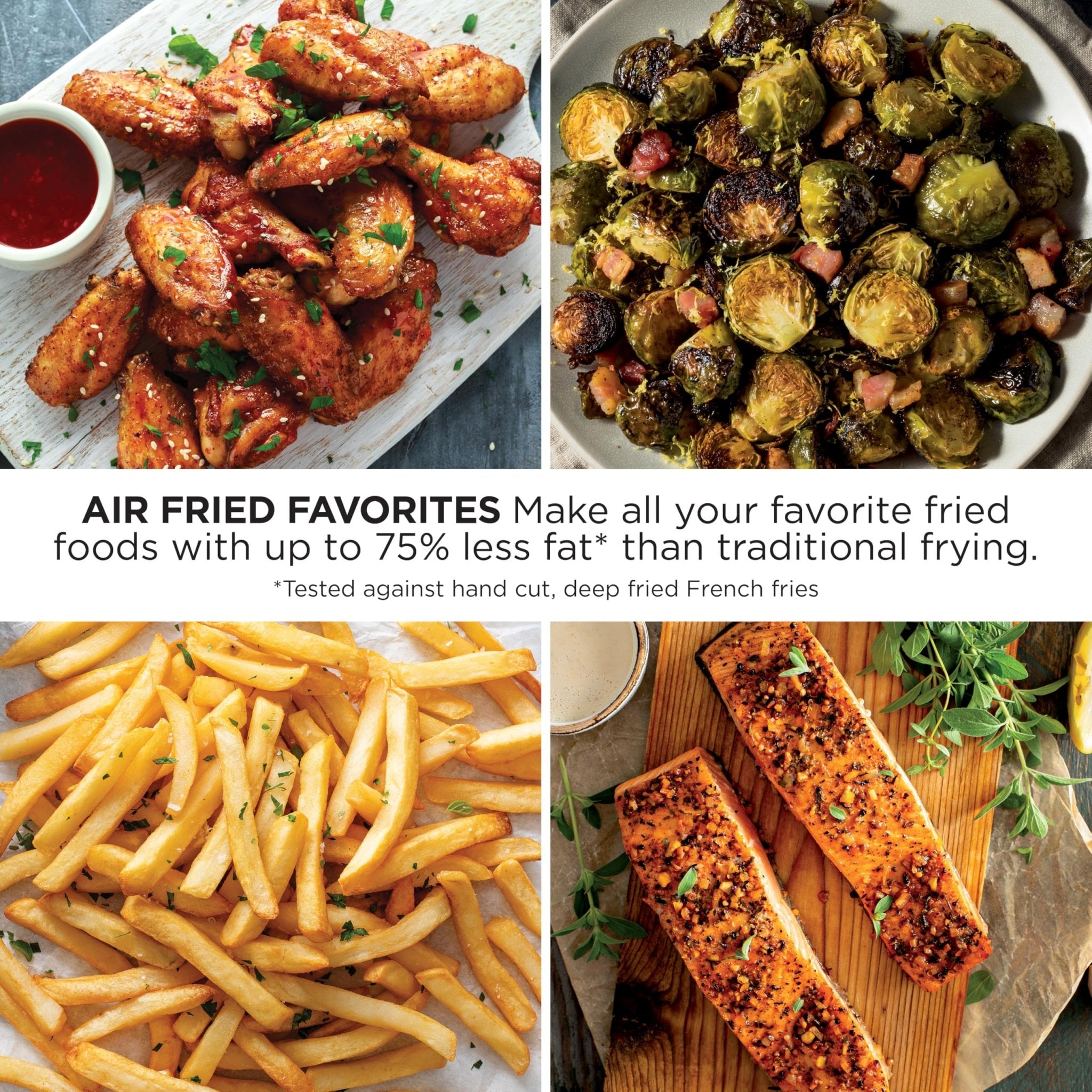 Ninja Air Fryer | 4 QT Capacity | 4-in-1 Roast, Crisp, Roast, Reheats, & Dehydrates | Dishwasher Safe Parts | 105°F-400°F | Includes 20 Easy & Healthy Recipes | 1550 watt | Grey | AF101 - Classy Cajuns