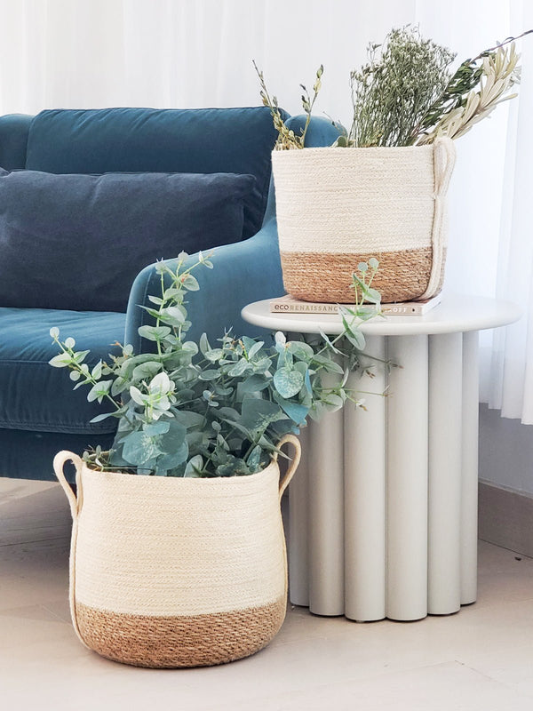 Savar Basket with Side Handle - Classy Cajuns