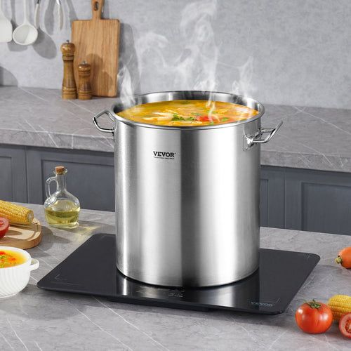 42-Quart Stainless Steel Stockpot – heavy-duty Cajun crawfish boil pot with strainer lid for Louisiana seafood gatherings – view 2