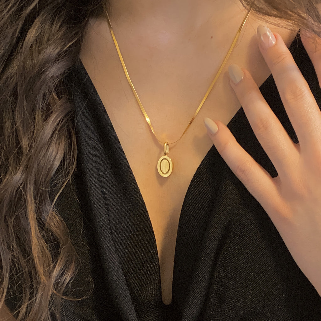 ‘You are Enough’ Affirmation Necklace - Gold - Classy Cajuns
