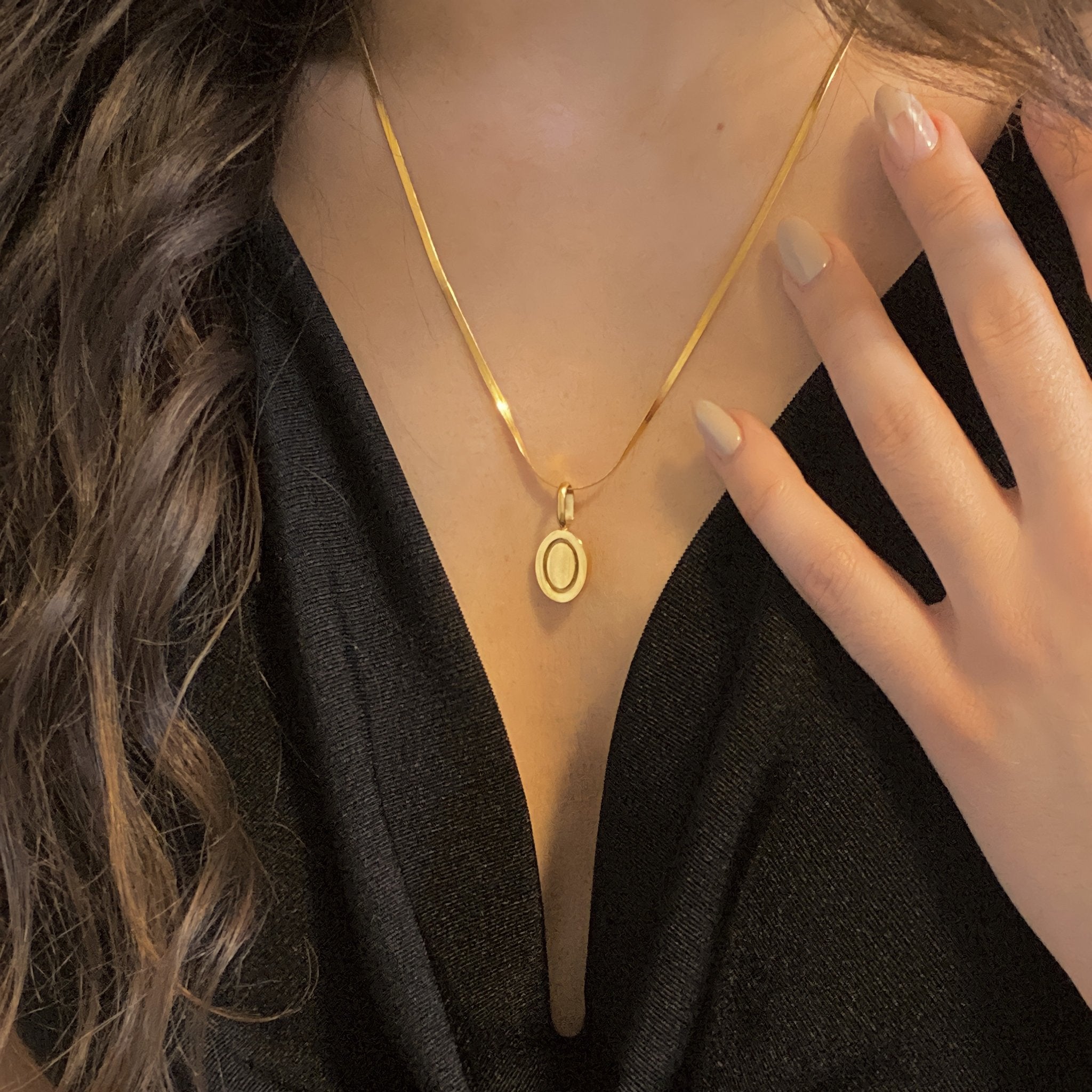 ‘You are Enough’ Affirmation Necklace - Gold - Classy Cajuns